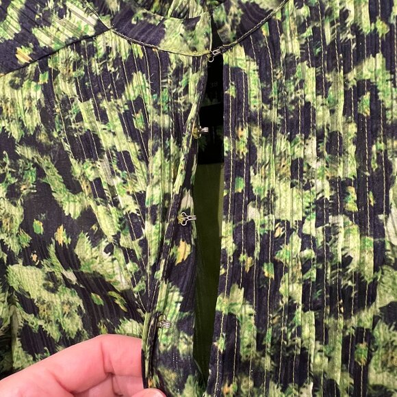 Birgitte Herskind Bella Recycled Polyester Puff-Sleeve Maxi Dress - Picture 2 of 2